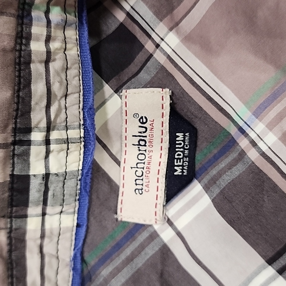 Men anchorblue shirt M - Picture 7 of 11